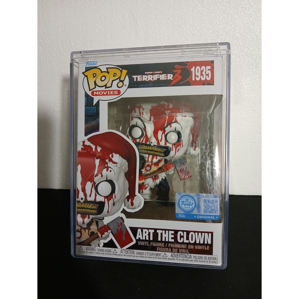 Funko Art the Clown with Axe (Bloody) #1935 Terrifier 3 & Protector